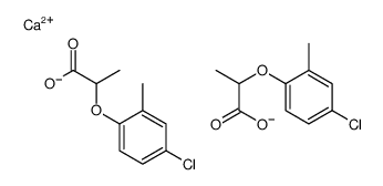 calcium 2-(4-chloro-2-methylphenoxy)propionate结构式