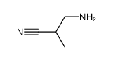 3-氨基-2-甲基丙腈结构式