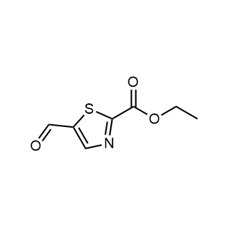 5-甲酰基噻唑-2-羧酸乙酯结构式