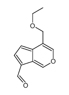 4-(ethoxymethyl)cyclopenta[c]pyran-7-carbaldehyde Structure