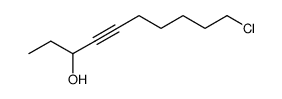10-chloro-dec-4-yn-3-ol Structure