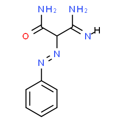 (E)-3-氨基-3-亚氨基-2-(苯基二)丙酰胺结构式