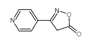 3-(吡啶-4-基)2-异恶唑-5-酮结构式