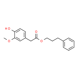 Phenyl propyl vanillat Structure