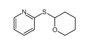 Pyridine,2-[(tetrahydro-2H-pyran-2-yl)thio]-(9CI) Structure