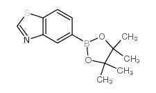 苯并噻唑-5-硼酸频哪醇酯结构式