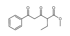 methyl 2-ethyl-3,5-dioxo-5-phenylpentanoate Structure