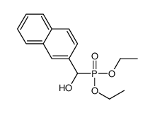 diethoxyphosphoryl(naphthalen-2-yl)methanol Structure