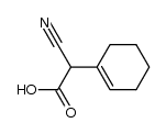 cyano-cyclohex-1-enyl-acetic acid Structure