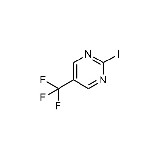 2-Iodo-5-(trifluoromethyl)pyrimidine Structure