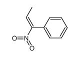 (E)-2-phenyl-1-nitroprop-1-ene结构式
