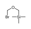 bromomethoxymethyl(trimethyl)silane Structure