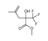 Methyl 2-hydroxy-4-methyl-2-(trifluoromethyl)pent-4-enoate 98 Structure