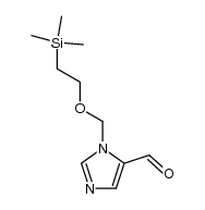 1-[2-(trimethylsilyl)ethoxymethyl]imidazole-5-carboxaldehyde Structure