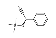 O-trimethylsilylmandelonitrile结构式