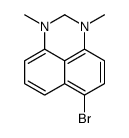 4-bromo-1-N,1-N,8-N,8-N-tetramethylnaphthalene-1,8-diamine结构式