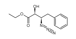 ethyl (2S,3R)-3-azido-2-hydroxy-4-phenylbutanoate Structure