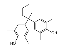 4-[1-(4-羟基-3,5-二甲基苯基)-1-甲基丁基]-2,6-二甲基苯酚结构式