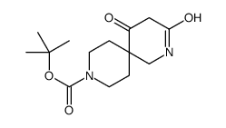 tert-butyl 3,5-dioxo-2,9-diazaspiro[5.5]undecane-9-carboxylate Structure