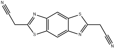 2,2'-(苯并[1,2-D:4,5-D']双(噻唑)-2,6-二基)二乙腈结构式