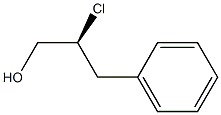 (S)-2-Chloro-3-phenylpropan-1-ol Structure