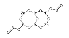 zinc borate Structure
