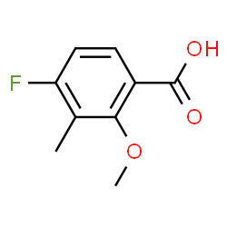 4-Fluoro-2-methoxy-3-methylbenzoic acid structure