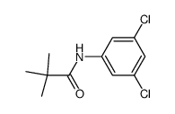 N-pivaloyl 3,5-dichloroaniline Structure