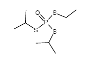 S-ethyl S,S-diisopropyl phosphorotrithioate结构式