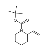 1-Boc-2-vinylpiperidine Structure