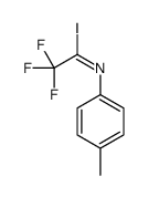 2,2,2-trifluoro-N-(4-methylphenyl)ethanimidoyl iodide Structure