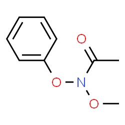 Acetamide,N-methoxy-N-phenoxy- Structure