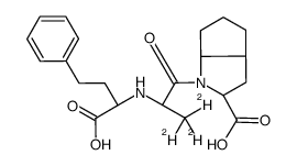 Ramiprilat-d3 (Mixture of Diastereomers)结构式