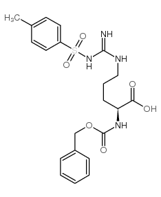 Z-Nw-(4-甲苯磺酰基)-L-精氨酸结构式