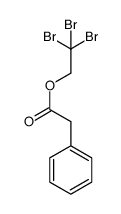 2,2,2-tribromoethyl 2-phenylacetate Structure