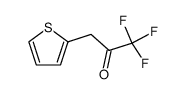 1,1,1-trifluoro-3-(2-thienyl)acetone structure