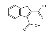 indene-2,3-dicarboxylic acid Structure