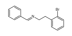 N-benzylidene-2-bromobenzeneethanamine结构式
