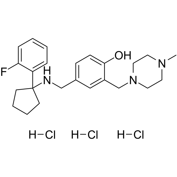 ARN5187 trihydrochloride结构式