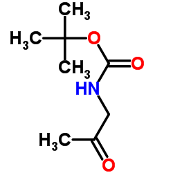 N-Boc-1-氨基丙酮结构式