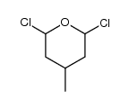 2,6-dichloro-4-methyltetrahydropyran Structure