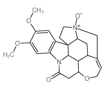 Strychnidin-10-one,2,3-dimethoxy-, 19-oxide Structure