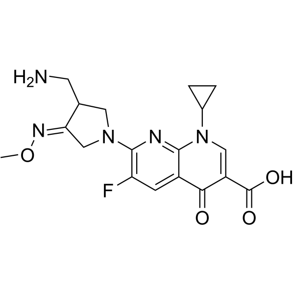 gemifloxacin Structure