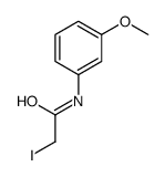 2-Iodo-N-(3-methoxyphenyl)acetamide结构式