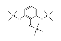 1,2,3-tri(trimethylsilyloxy)benzene结构式