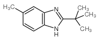(9ci)-2-(1,1-二甲基乙基)-5-甲基-1H-苯并咪唑结构式
