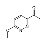 1-(6-methoxypyridazin-3-yl)ethanone Structure