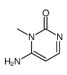 6-amino-1-methylpyrimidin-2-one结构式
