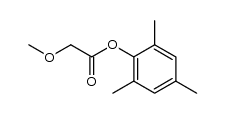 2,4,6-trimethylphenyl methoxyacetate Structure