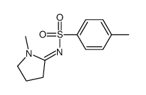 4-METHYL-N-(1-METHYLPYRROLIDIN-2-YLIDENE)BENZENESULFONAMIDE Structure